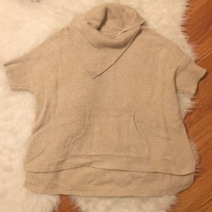 Loft poncho sweater